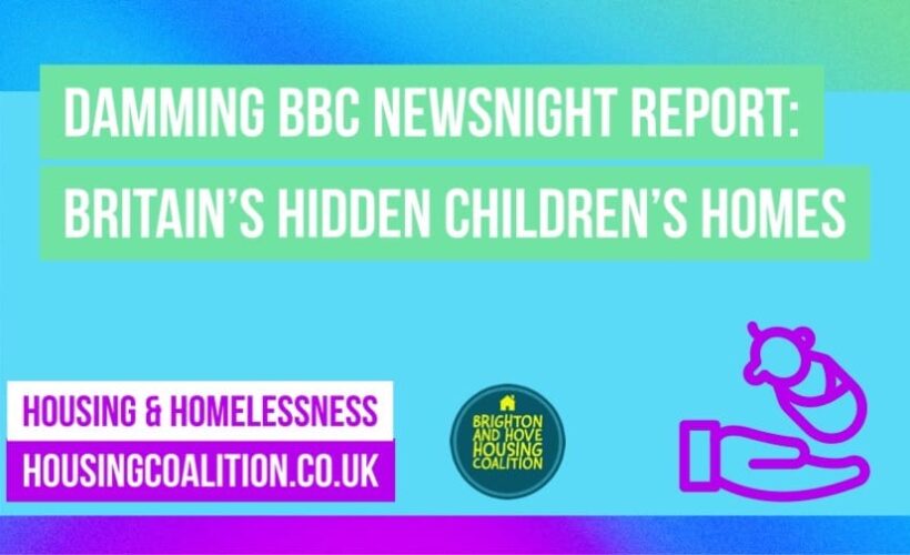 Damming BBC Newsnight Report Britains Hidden Childrens Homes