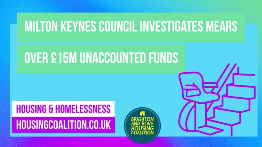 Milton Keynes Council investigates Mears over £15m unaccounted funds