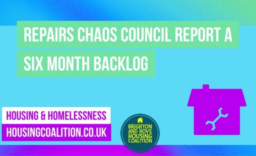 Repairs Chaos Council Report A Six Month Backlog