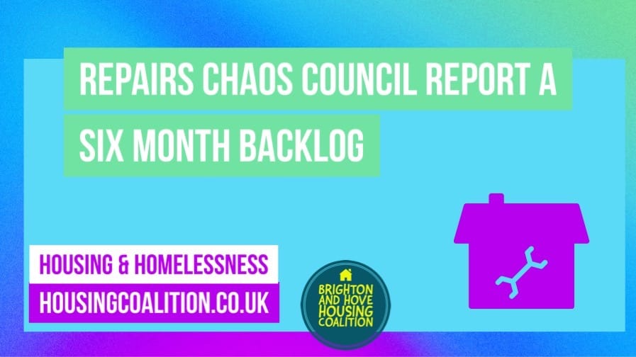 Repairs Chaos Council Report A Six Month Backlog